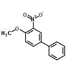CAS#: 15854-73-6, 4-Methoxy-3-Nitrobiphenyl