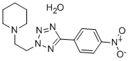 CAS 登录号：158553-38-9， 1-[2-[5-(4-硝基苯基)四唑-2-基]乙基]哌啶