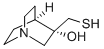 CAS 登录号：158568-64-0， (S)-3-(巯基甲基)-1-氮杂双环[2.2.2]辛烷-3-醇
