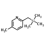 CAS#: 158588-03-5, 5-Methyl-2-[(Trimethylsilyl)Methyl]Pyridine