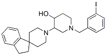 CAS#: 158628-56-9, (3S,4S)-1-[(3-Iodophenyl)methyl]-3-spiro[1,2-dihydroindene-3,4'-piperidine]-1'-yl-piperidin-4-ol
