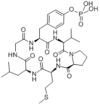 CAS#: 158778-21-3, Cyclo(Glycyl-L-Tyrosyl-L-Valyl-L-Prolyl-L-Methionyl-L-Leucyl),Dihydrogen Phosphate (Ester)
