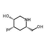 CAS#: 158955-60-3, (3R,4S,6S)-4-Fluoro-6-(Hydroxymethyl)-3-Piperidinol