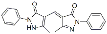 CAS 登录号：15900-11-5， 4-[(1,5-二氢-3-甲基-5-氧代-1-苯基-4H-吡唑-4-亚基)甲基]-1,2-二氢-5-甲基-2-苯基-3H-吡唑-3-酮