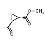 CAS 登录号：159000-41-6， 甲基(1S,2R)-2-甲酰基环丙烷羧酸酯
