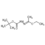 CAS#: 159016-20-3, 2-Methyl-2-Propanyl (2E)-2-(1-Ethoxyethylidene)Hydrazinecarboxylate
