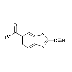 CAS#: 159039-05-1, 5-Acetyl-1H-Benzimidazole-2-Carbonitrile