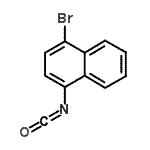 CAS#: 1591-96-4, 1-Bromo-4-Isocyanatonaphthalene
