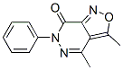 CAS 登录号：15911-15-6， 3,4-二甲基-6-苯基异恶唑并[3,4-d]哒嗪-7(6H)-酮
