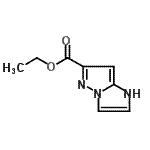 CAS#: 159181-77-8, Ethyl 1H-Imidazo[1,2-b]Pyrazole-6-Carboxylate