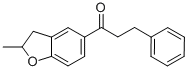 CAS 登录号：159264-96-7， 1-(2-甲基-2,3-二氢-1-苯并呋喃-5-基)-3-苯基丙烷-1-酮