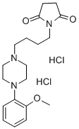 CAS 登录号：159311-94-1， 1-[4-[4-(2-甲氧基苯基)-1-哌嗪基]丁基]-2,5-吡咯烷二酮