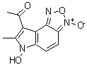 CAS 登录号：159325-85-6， 1-(6-羟基-7-甲基-3-氧代-6H-[1,2,5]恶二唑并[3,4-e]吲哚-8-基)乙酮