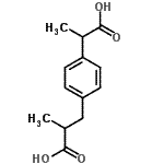 CAS#: 15935-54-3, 3-[4-(1-Carboxyethyl)Phenyl]-2-Methylpropanoic Acid