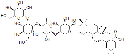 CAS 登录号：159407-52-0， Transsylvanoside B