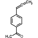 CAS#: 159527-72-7, 1-(4-Propadienylphenyl)Ethanone