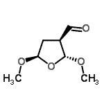 CAS#: 159551-33-4, (2R,3S,5R)-2,5-Dimethoxytetrahydro-3-Furancarbaldehyde