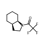 CAS#: 159551-35-6, 2,2,2-Trifluoro-1-[(3aR,7aR)-Octahydro-1H-Indol-1-Yl]Ethanone