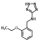 CAS 登录号：159709-07-6， N-(2-乙氧基苄基)-2H-四唑-5-胺