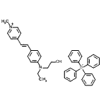 CAS#: 159721-38-7, 4-[(E)-2-{4-[Ethyl(2-Hydroxyethyl)Amino]Phenyl}Vinyl]-1-Methylpyridinium Tetraphenylborate(1-)
