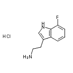 CAS#: 159730-09-3, 2-(7-Fluoro-1H-Indol-3-Yl)Ethanamine Hydrochloride (1:1)