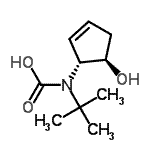 CAS#: 159830-95-2, [(1R,5R)-5-Hydroxy-2-Cyclopenten-1-Yl](2-Methyl-2-Propanyl)Carbamic Acid