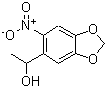 CAS 登录号：159873-64-0， 1-(6-硝基-1,3-苯并二氧戊环-5-基)乙醇