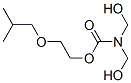 CAS 登录号：16005-83-7， 二(羟基甲基)氨基甲酸2-(异丁氧基)乙酯