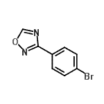 CAS 登录号：16013-07-3， 3-(4-溴苯基)-1,2,4-恶二唑