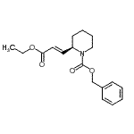 CAS#: 160169-47-1, Benzyl (2R)-2-[(1E)-3-Ethoxy-3-Oxo-1-Propen-1-Yl]-1-Piperidinecarboxylate