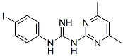 CAS 登录号：16018-67-0， 1-(4,6-二甲基-2-嘧啶基)-3-(4-碘苯基)胍