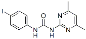 CAS 登录号：16018-70-5， 1-(4,6-二甲基-2-嘧啶基)-3-(p-碘苯基)脲