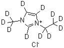 CAS 登录号：160203-52-1， 3-(<sup>2</sup>H<sub>5</sub>)乙基-1-(<sup>2</sup>H<sub>3</sub>)甲基(<sup>2</sup>H<sub>3</sub>)-1H-咪唑-3-鎓氯化物