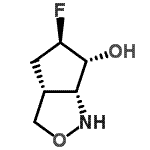 CAS#: 160332-08-1, (3aR,5R,6R,6aR)-5-Fluorohexahydro-1H-Cyclopenta[c][1,2]Oxazol-6-Ol