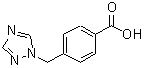 CAS 登录号：160388-54-5， 4-(1H-1,2,4-三唑-1-基甲基)苯甲酸