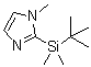 CAS#: 160425-48-9, 2-[Dimethyl(2-Methyl-2-Propanyl)Silyl]-1-Methyl-1H-Imidazole