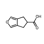 CAS#: 160501-98-4, 5,6-Dihydro-4H-Cyclopenta[c]Furan-5-Carboxylic Acid