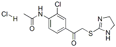 CAS 登录号：160518-39-8， N-[2-氯-4-[2-(4,5-二氢-1H-咪唑-2-基硫基)乙酰基]苯基]乙酰胺盐酸盐
