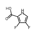 CAS#: 160561-81-9, 3,4-Difluoro-1H-Pyrrole-2-Carboxylic Acid