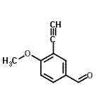 CAS#: 160625-49-0, 3-Ethynyl-4-Methoxybenzaldehyde