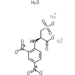 CAS 登录号：16068-14-7， 钠(2R)-2-[(2,4-二硝基苯基)氨基]-3-磺酸丙酸酯水合物(2:1:1)