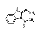 CAS#: 160875-14-9, 1-(2-Hydrazino-1H-Benzimidazol-1-Yl)Ethanone