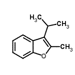 CAS#: 160875-30-9, 3-Isopropyl-2-Methyl-1-Benzofuran