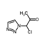 CAS#: 160921-54-0, 1-Chloro-1-(1H-1,2,3-Triazol-1-Yl)Acetone