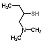 CAS 登录号：160978-96-1， 1-(二甲基氨基)-2-丁烷硫醇
