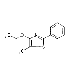 CAS#: 161012-98-2, 4-Ethoxy-5-Methyl-2-Phenyl-1,3-Thiazole