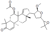 CAS#: 161043-67-0, [(5R,7R,9R,10R,13S,17R)-17-[(2S)-5-(3,3-Dimethyloxiran-2-Yl)-2-Methoxyoxolan-3-Yl]-4,4,8,10,13-Pentamethyl-3-Oxo-5,6,7,9,11,12,16,17-Octahydrocyclopenta[a]Phenanthren-7-Yl] Acetate