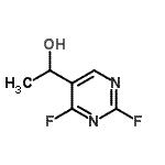 CAS#: 161123-97-3, 1-(2,4-Difluoro-5-Pyrimidinyl)Ethanol