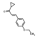 CAS#: 161152-27-8, (2E)-1-Cyclopropyl-3-(4-Ethoxyphenyl)-2-Propen-1-One