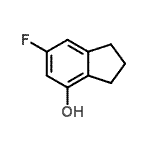 CAS#: 161178-27-4, 6-Fluoroindan-4-Ol